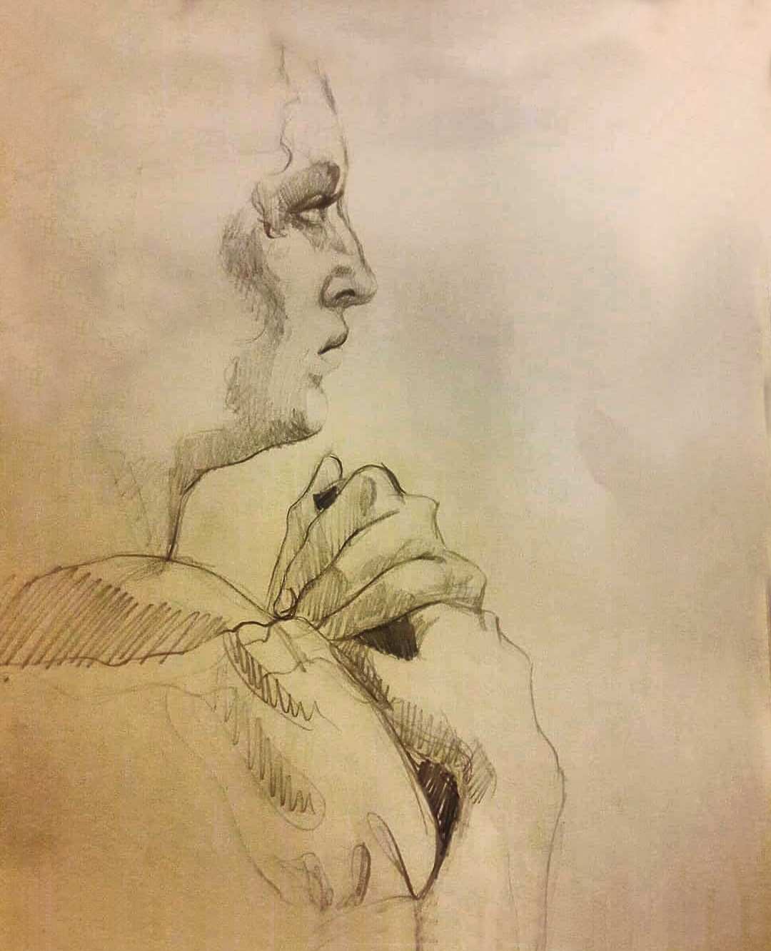 Live model drawing 3