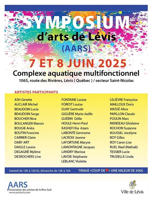 symposium d'art de levis