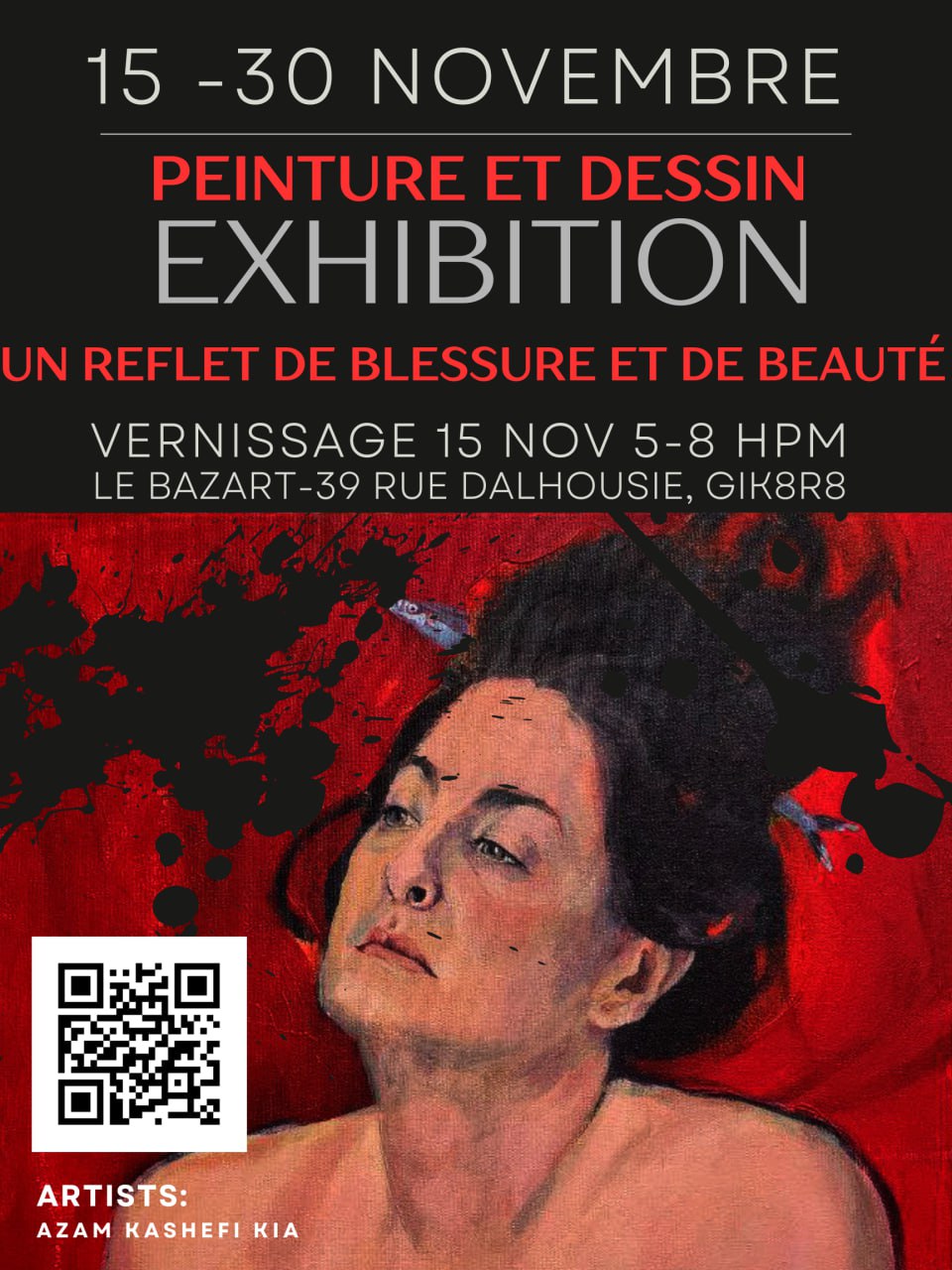 Exposition collective et levée de fond pour la Maison des Femmes de Québec
